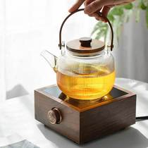 High-grade glass teapot electric pottery stove tea special cooking old white tea tea maker tea stove kettle high temperature resistant