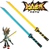 Rugged World Ammetics Shutterstock Sword Knife Bamboo Cos Suit Props Weapon Hot And Cold Flow Diffuse Spot crystal flow Yan