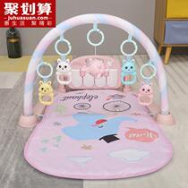 Pedantic Piano Baby Toy Fitness Rack Instrumental 0-3 Months 6 Puzzle 12 Male Girl Newborn Toddler Baby 1 Year Old