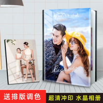 Crystal Album Custom Photo Frame Memorial Album Wedding Wedding Photo Album High-end Photo Studio This Wedding Refinement Photo Book