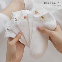 Liaoning Liaoyang Pure Cotton Socks Socks Female Midbarrel Socks Pure Cotton Short Socks Socks Short Socks Girl Cotton Socks Short Barrel Shallow