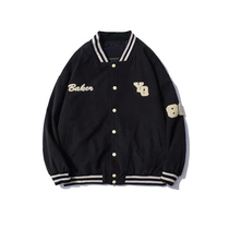 2021 New early autumn short black jacket baseball suit ins tide Korean student spring and autumn Joker female summer