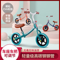  Childrens balance car two-wheeled car scooter pedal-free bicycle 2-7 years old multi-function bicycle baby scooter
