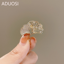 Adosh Waterlog Ginkgo Brrack Needle Precision Close Creative Needle Shirt Accessories