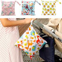 Baby Waterproof Baby Hanging Bag Crib Clothes Pee Sheet Portable Bag Diaper Bag Urine Not Wet Out To Contain Bag