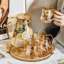 High face value Water fitting Living room Home glass Drink cups Family tea cup hospitality Ins with trays 2017