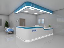 Custom-made Hospital Front Desk Guide Taiwan Nurse Station Workshop Dental Pre-Detection Device Detachment Reception Desk