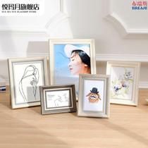 2023 foaming frame high molecular photo frame picture frame 567810 inch A4 photo frame summer