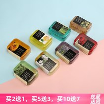 Plant essential oil soap tea tree handmade soap Thailand rose lavender oil control jasmine moisturizing bath wash face cleansing soap