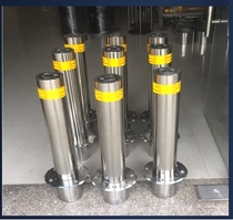 Fully automatic lifting column electric anti-collision road pile stainless steel hydraulic lifting column semi-automatic anti-collision isolation roadblock