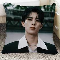 Wang Hedis surrounding pillow Canglan Jue Dongfang Qingcang with the same poster endorsement Yu Shuxin sticker photo card signature photo