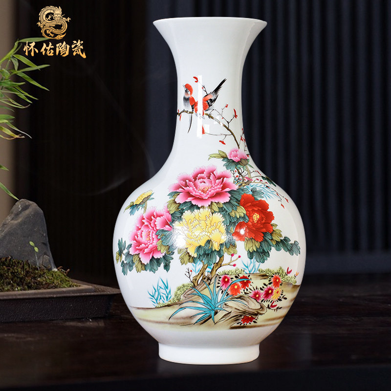 花开富贵陶瓷花瓶-花开富贵陶瓷花瓶促销价格、花开富贵陶瓷花瓶品牌- 淘宝
