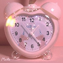 Sound size alarm clock student alarm alarm net red cute bedside bedroom luminous children girl princess alarm clock