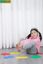 Childrens hand print foot print Tampon Impression System Vientiane Combination Soft Gum Contact Tactile Massage Early Lesson Trainer