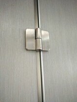 Stainless steel thickened with toilet partition No man public toilet partition door lock foot to support a bit of fit