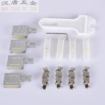 5 - 8mm glass moving door three - piece track display cabinet bookcase slide track slide door sliding accessories