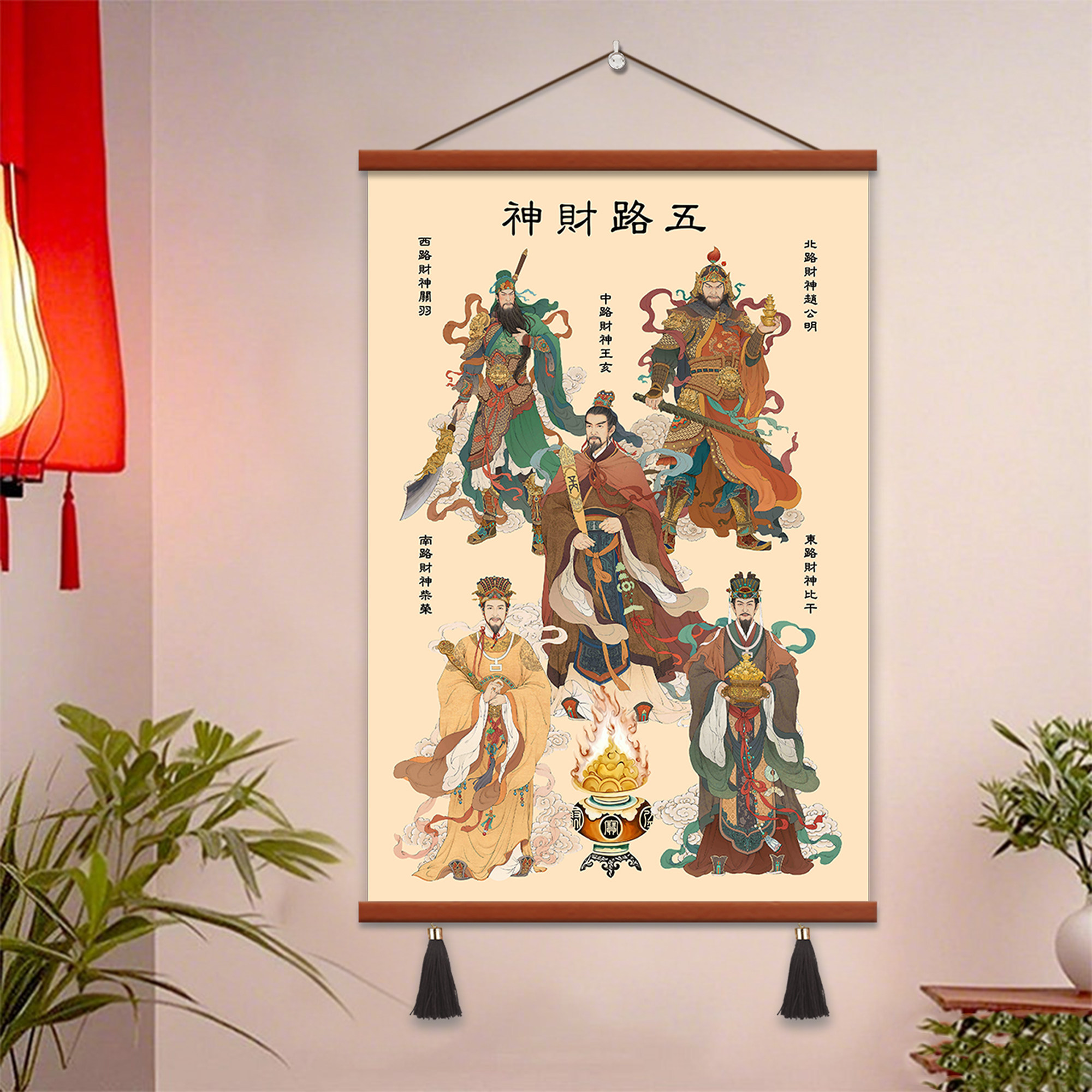 五路财神立体画-五路财神立体画促销价格、五路财神立体画品牌- 淘宝