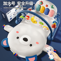 Stepped piano baby fitness baby toy 01 year old Yi Zhi Pre - Teach lying with newborn to 3 months 3 6