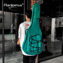 Ranloesa Guitar Bag 41 inch 40 inch folk Guitar Bag Backpack bag Backpack Bag Double Shoulder Thickened Male Student