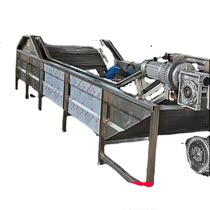 Automatic fruit and vegetable cleaning machine Automatic vegetable cleaning line Fruit and vegetable spray cleaning machine production equipment