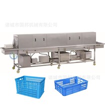 Large Plastic Turnover Basket Washing Machine Fully Automatic Degreasing Basket Washing Machine Manufacturer Supply Industrial Frame Washing Machine