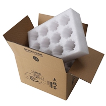 Egg packaging box Pearl cotton transport anti-shock packaging special box of egg salted duck egg gift box packaging