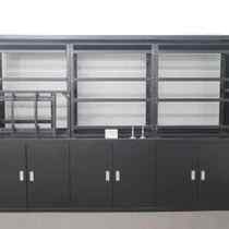 Security assembly screen TV wall cabinet 32 inch 42 inch LCD monitoring landing wall cabinet custom operation stage