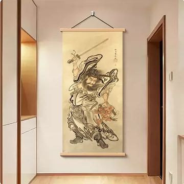 钟馗伏魔图画像挂画-钟馗伏魔图画像挂画促销价格、钟馗伏魔图画像挂画