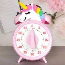 Cartoon Time Manager Children Student Learning Timer Mechanical Kitchen Countdown instrumental visualization not muted