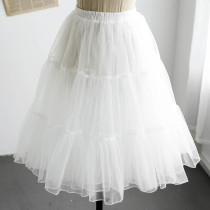 Lolita skirt supports daily violent veil with lolita boneless lint 60CM