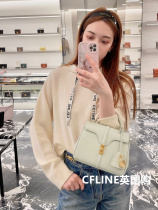 Suitable for CELINE Syrene 16 disassembly shoulder strap gold buckle rotary catch tot bag smooth leather single shoulder bag