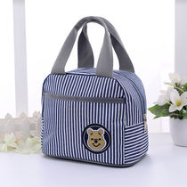 Insulated lunch box bag hand-carrying bento meal bag to work with a new style of handbag thickened aluminum foil student rice bag