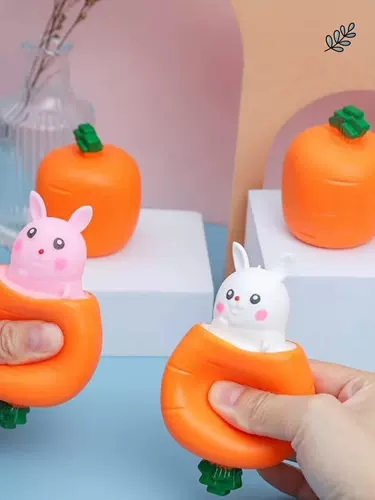 Морковный кролик, слайм, средство для расслабления, игрушка, новая коллекция, антистресс