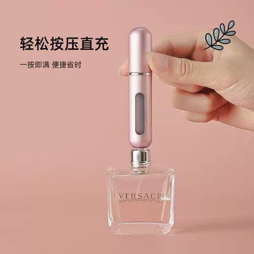 Духи, маленькая элитная портативная бутылка, тара, спрей, 5 мл, пробник