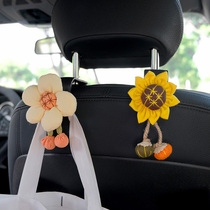 Car hook seat cartoon cute rear backrest multi-functional storage artifact car interior decoration supplies Daquan
