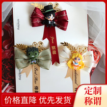 Bridegroom best man corsage Bride wedding wrist flower wedding bridesmaid sister group hand flower parents family full set of flowers