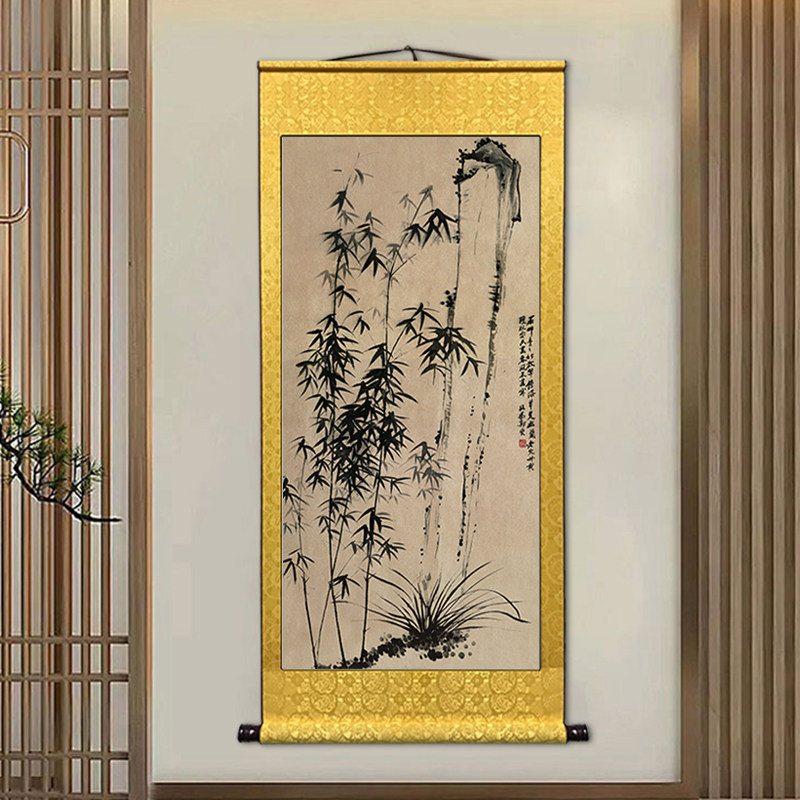 郑板桥墨竹挂画-郑板桥墨竹挂画促销价格、郑板桥墨竹挂画品牌- 淘宝