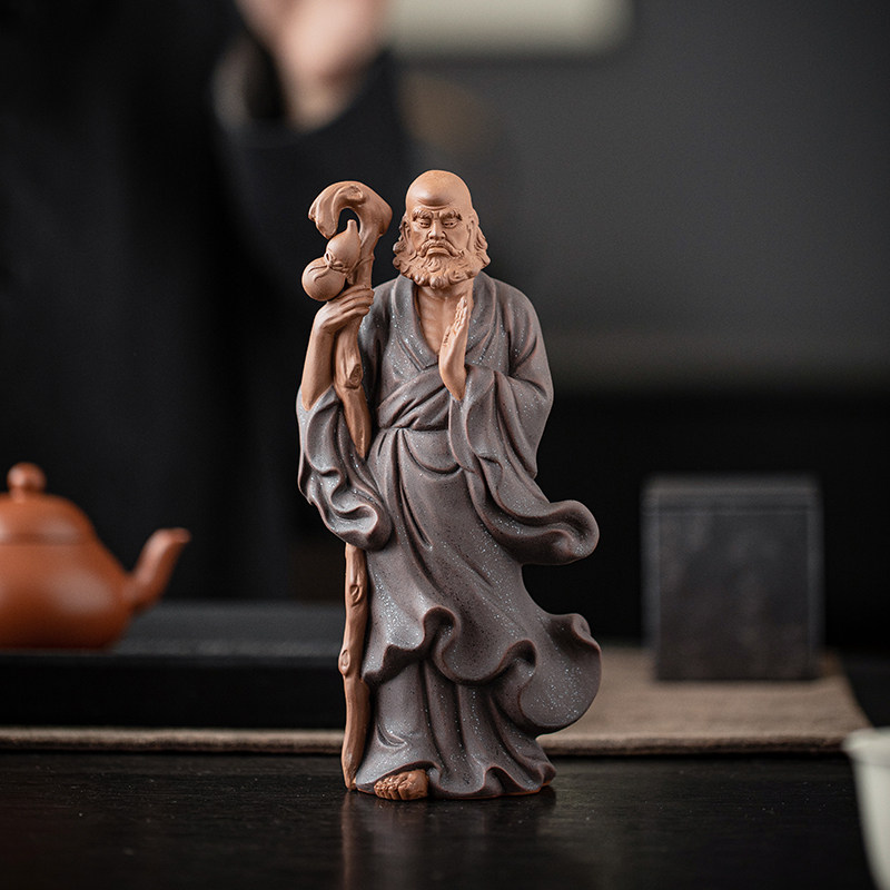 25年最火禅意茶宠推荐｜渡江达摩祖师陶瓷茶宠摆件真实测评-旅游-淘宝好物网