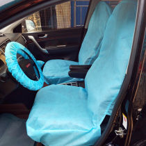 Car repair disposable seat cover non-woven seat cover repair car seat protective cover dust cover front and rear five