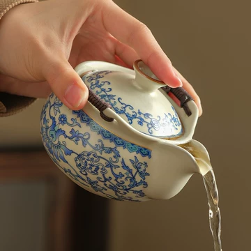 汝窑青花茶具-汝窑青花茶具促销价格、汝窑青花茶具品牌- 淘宝