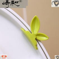 Japanese carry handle toilet toilet toilet toilet cover anti-dirty hand cover handle cover lift bucket cover