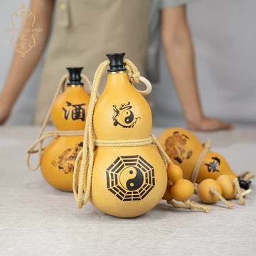 天然酒葫芦 約900ml 大漆仕上げ 台座付 ウイスキー開壺済 天然葫芦酒壶-天然葫芦酒壶促销价格、天然葫芦酒壶品牌- 淘宝