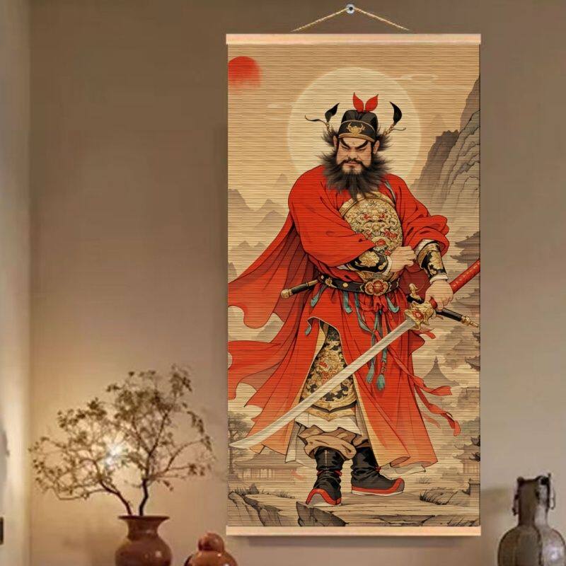 钟馗-道教织锦挂轴-ZJ087_艺千人-艺术商盟旗下平台 杉