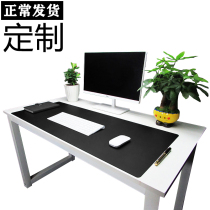 Computer office writing table pad oversized double-sided leather mouse pad business pad leather pad custom