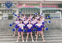 Childrens long sleeve cheerleading conjoined competition performance adult mens and womens basketball football baby cheerleader performance costume