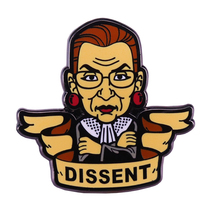 Ruth Bud Ginsberg dissent the BBG feminist badge