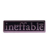 Bode well for the inspiration ineffable brooch