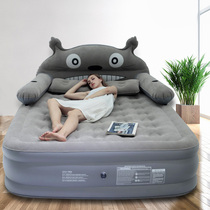  Inflatable bed Household single double air cushion bed Inflatable lazy bed Cartoon cute air cushion bed portable single folding bed