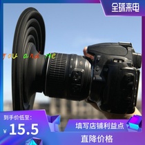Extinction cover Micro SLR camera ultimate Hood anti-glass reflective silicone lens cover for Canon Nikon