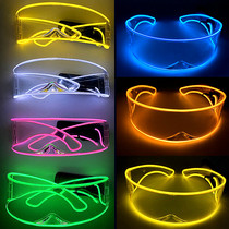 EL technology sense light glasses led disco equipment Luminous KTV Christmas shake Bar party atmosphere props